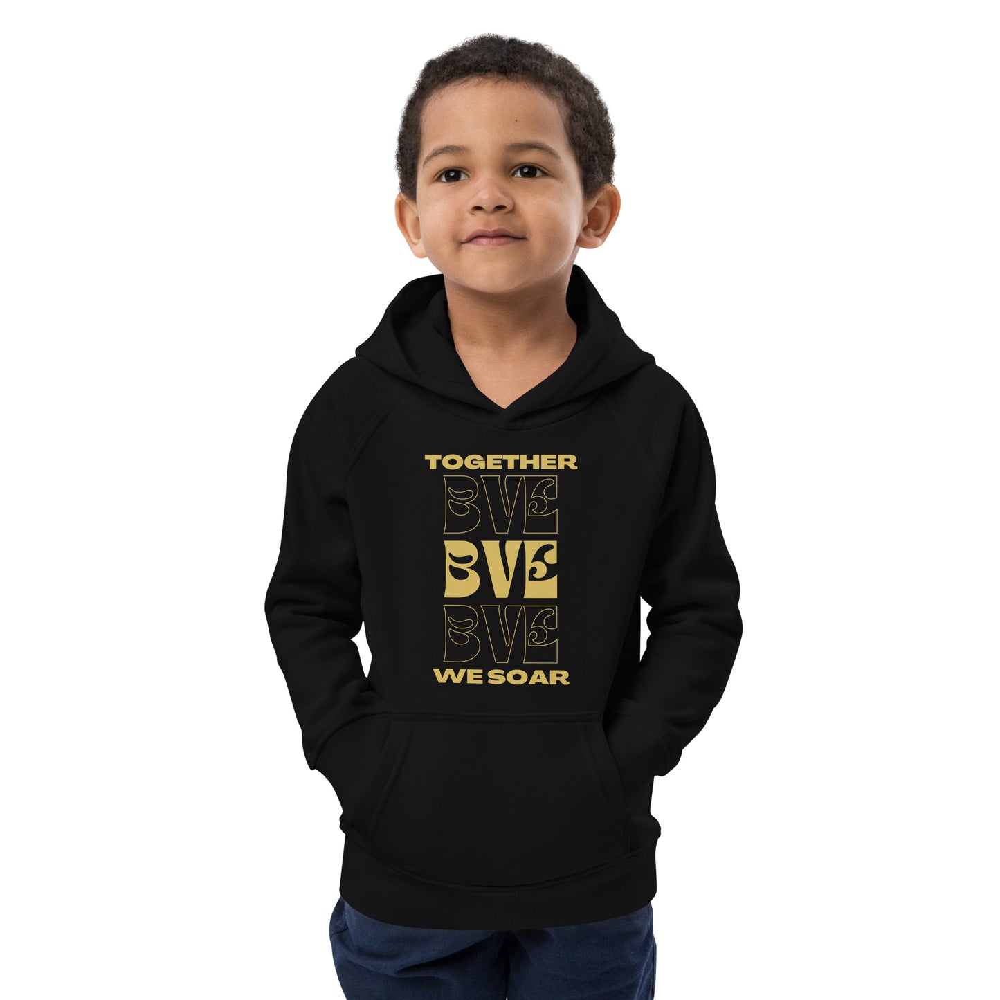 Together We Soar Kids eco hoodie